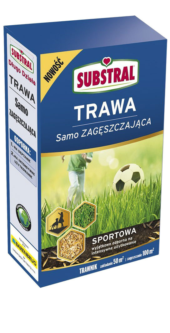 Trawa Sportowa Substral Samozagęszczająca 1kg Gardenflora pl